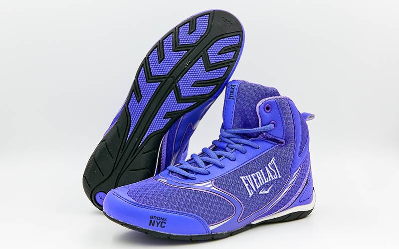 Боксерки Everlast обувь для бокса FORCE (ELW126C, фиолетовый) купить в ...